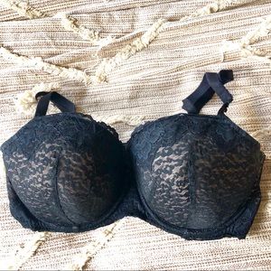 Torrid Black Lace Bra - 40DD